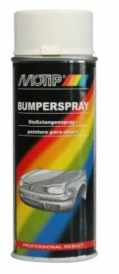 Краска аэрозольная, эмаль  для бампера белая 0,4л MOTiP 04085
